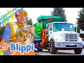 BRAND NEW BLIPPI Garbage Truck Song Heavy Vehicle Songs for Kids