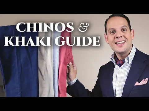 Download MP3 Chinos & Khaki Pants Guide For Men