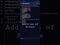 HOW TO ADD ARRAYS IN NUMPY
