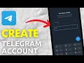 How To Create Telegram Account 2026 - Full Guide