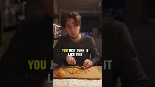 How to slice an orange