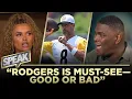 Download Lagu Will Rodgers be must-see TV, which WR will shine with their new team, Pickett vs. Shedeur | SPEAK