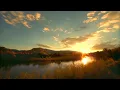 Download Lagu Soothing Night Ambient Sounds For Sleeping | Peaceful Evening Lake Ambience To Help You Fall Asleep
