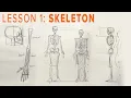 Learn to Draw Anatomy - Skeleton Structure