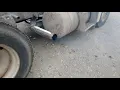 Cummins cold start ism straight pipe