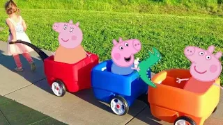 THREE LITTLE PIGS PARTY π | Nursery Rhyme Song for Kids