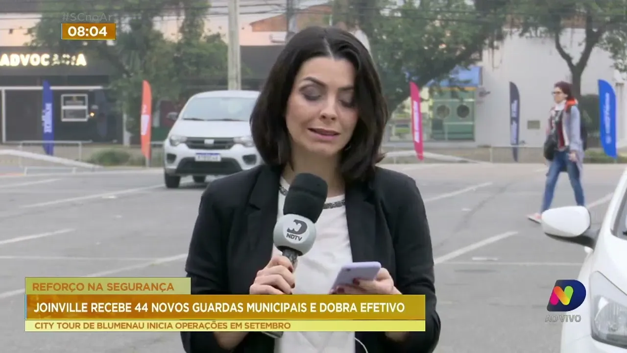 Aumenta o efetivo da Guarda Municipal de Joinville