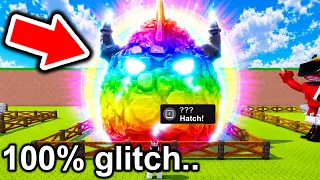 Testing GLITCH Gives 100% RAINBOW DIVINE in Roblox Steal a Egg..