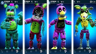 Blacklight Withered Animatronics FNAF AR Workshop Animations