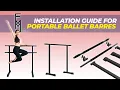 DIY Home Installation Of Portable Ballet Barres Free Movement Dance