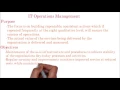 39 ITIL IT Operation Management Function Overview