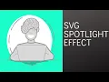 SVG Filter Spotlight Effect