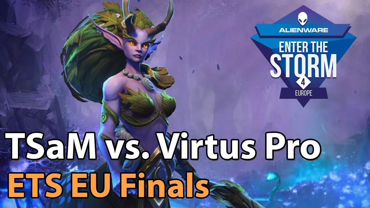 ► Heroes of the Storm Pro Gameplay: TSaM vs. Virtus Pro - ETS EU Finals
