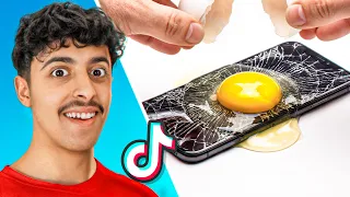 جربت اغرب خدع التيك توك !! 😂🔥