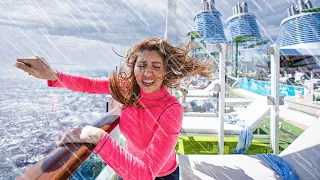 our cruise ship got hit by a storm