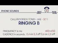 Lagu Ringing / Ringback tone B (United Arab Emirates). Call-progress tones. Phone sounds. Sound effects