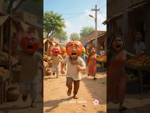 Apple Stole a Samosa for His Hungry Father 😢🥟 #ytshorts