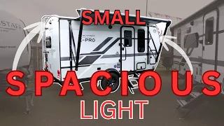 A Tiny Travel Trailer is done right - 2026 15FBS E-Pro