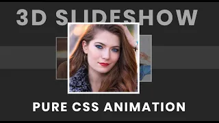 Simple 3D Animated Slideshow using Pure CSS No Javascript