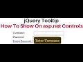 jquery 3 3 1 ui tutorial tooltip mouse hover in asp net control