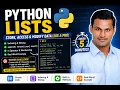 Python Lists in Depth Complete Guide with Practical Examples