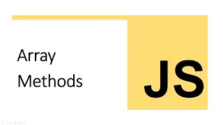 Array Methods in JavaScript Part1
