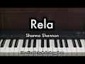 Rela - Shanna Shannon | Piano Karaoke by Andre Panggabean
