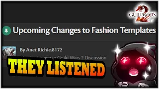 Upcoming Fashion Template Changes - Feb 10th GW2 News