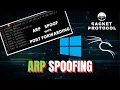 ARP spoofing Port Forwarding Project for computer security and ethical hacking