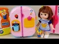 Download Lagu Baby doll Refrigerator and food toys baby Doli play
