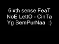 6ixth sense Feat NeO LettO - CinTa Yg SemPurNa DengaN LiriK