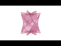 Star Anti Prism of Processing Generative Art Practice