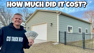 What Did It Cost To Build My 30x40 Shop Cost Breakdown