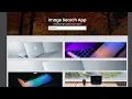 Image Search App using HTML CSS and JavaScript