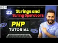 Php Tutorial in Hindi Strings and String Operators in PHP