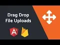 Angular Drag and Drop File Uploads to Firebase Storage