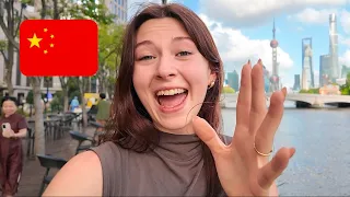 第一次来中国，在上海的抵达过程很紧张……