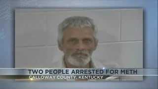 Two arrested for meth after falling asleep while driving