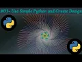 Amazing Design in Python Python Graphic Design in Hindi Python Pattern Star Design