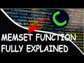 Mastering memset Efficient Memory Initialization in C FULLY EXPLAINED