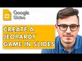 How To Create A Jeopardy Game In Google Slides 2026 Guide