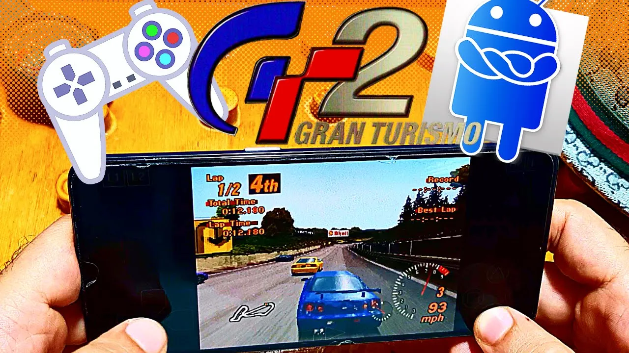 Gran Turismo 2 - PS1 Emulator Android Gameplay (ePSXe) - APK For Mobile - 2022