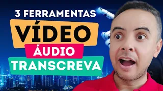 As 3 Ferramentas de IA para Transcrição de Vídeo e Áudio | IA para Converter Áudio ou Vídeo em Texto