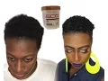 Coconut Oil Eco Styler Gel On Short 4C Natural Hair