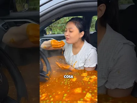 🥰🌳Es tan amable, comparte comida al aire libre🍲❤️ #shortvideo