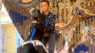 الخيل عمل احلى حركات مع مزمار عماد ابوالحاج 