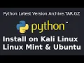 How to Install Python 3 10 on Kali Linux 2021 3 Linux Mint 20 2 Ubuntu 20 04 LTS