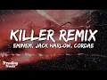 Eminem - Killer (Remix) (Clean - Lyrics) ft. Jack Harlow \u0026 Cordae