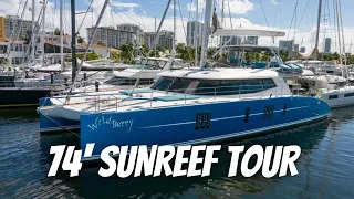 2014 Sunreef 74 Catamaran Tour | Boating Journey