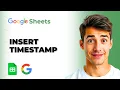 How To Automatically Insert Date And Timestamp In Google Sheets Easiest Way 2026 Guide